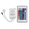 Kontrolery Pasek LED RGB Mini RF IR Wireless Pille Control Przełącznik DC12V 24V dla RGBW 3528 5630 Światło