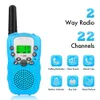 Barn walkie talkie celular handhållare sändtagare markerar telefonradio interphone 6 km mini leksaker gåvor pojke flicka födelsedag