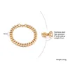 Mens 3-11mm Stainless Steel chain bracelet Curb Cuban Link Chain Bracelets for Women Unisex Wrist Jewelry