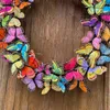 Декоративные цветы венки весенние бабочки венки Гарленда Т220905