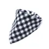 OC-Vinda A001 # Baby Burp Cloths Snap Checkered Thickening Cotton Printed 삼각형 스카프 레이스 엄마와 아기 제품의 혼합 도매