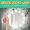 Kompaktowe lusterka LED Makeup Mirror Light Bulba Hollywood Vanity Light