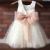 Flower Girl Dress для свадебной вечеринки маленькие дети девочки первое причастие рождественское театрализованное представление