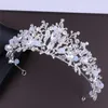 Set di gioielli da sposa Diademi di fiori Moda da sposa Orecchini a corona Collana girocollo Abito da donna Accessori da sposa