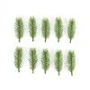 Faux Floral Greenery 1020pcs Artificial Pines Plants Fake Plants Fake Wreath Garland Decorações para casa Ornamento de Natal Tree Diy Craft J220906