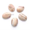 Natural Gemstones Oval 18x25mm Cabochon No Hole Loose Beads for DIY Jewelry Making Earrings Bracelets Necklace Rings Accessories BU322