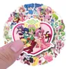 50PCS Graffiti Skateboard Stickers Anime Mew For Car Baby Helmet Pencil Case Diary Phone Laptop Planner Decoration Book Album Kids Toys DIY Decals