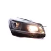 Светодиодный дневной беговой свет для головки для VW Golf 6 CAR Dynamic Turning Signing High Beam Lens Furlight Assembly 2009-2012