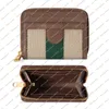 TOP. 658552 OPHIDIA CARD CASE WALLET brand Womens wallets leather for women men