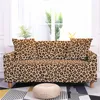 Coprisedie Elastico Leopardo Copridivano 1 2 3 4 posti Per Soggiorno Divano angolare funda divano Chaise Lounge Home Decor Protector 220906