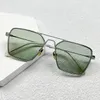 Sunglasses JACQUESMARIF MAGE OMAHA Series Golden Double Bridge For Men And Women Hand Craft Titanium Pilot Solar Glasses7278861