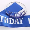 Pinzas para el cabello de calidad con letras en inglés, corona de rey para hombres, joyería para la cabeza de cumpleaños, diadema para graduación, adornos para Tiaras de boda