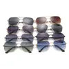 2022 Fashion Flight Seven 007 Rock Style Gradient Pilot Lunettes de soleil pour hommes Square Luxury Design Sun Glasses de Sol4624170