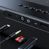 Kombination h￶gtalare tr￥dl￶st Bluetooth -h￶gtalare hemmabio 6d stereo ljudf￤lt f￶r TV -dator tf u disk subwoofer box v￤ckarklocka med