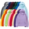 Hoodies للرجال Sweatshirts العلامة التجارية للسيدات الخريف الذكور ذكور ألوان صلبة غير رسمية قمم قميص قميص 220907