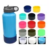 Silicone Cup Capa Drinkwares Base Sets Non Slip Base Copos Space Cups Sports Garrafa de água Bases antiskídeos T9i002069