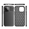 Koolstofvezel ontwerp telefoonhoesjes voor iPhone 15 Pro Max 14 Samsung Galaxy A34 A54 A14 5G S23 FE Plus Ultraslank schokbestendig mobiele covers