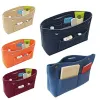 Women Insert Handbag Organiser Purse Felt liner Organizer Bag Tidy Travel Storage Bags 908