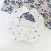 Hair Accessories Baby Bibs Toddler Boy Girls Bib 360 Degree Rotation Cute Print Kids Bandana Burp Cloth Soft Cotton Born Infant Saliva Towel