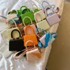 Abendtaschen PU-Leder Mini Frauen Luxus Designer Handtaschen 2022 Shopper Brieftasche Mode Süße Landschaft Druck Kissenform Crossbody