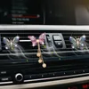 Освежающий воздух Bling Butterfly Clips Crystal Pandent Car Основники диффузор клип с бриллиантами