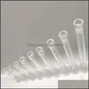 Andra rökningstillbehör Glass Downstem 14-18 Kvinna Lo Pro Diffused med 6 snitt har olika storlek för Bongs Drop Delivery 2021 HO DHL2V