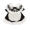 Cat Costumes Cat Maid Outfit Spring och Summer Cos Uniform förvandlas till kattkläder Pet Kjol Dog Clothes Supplies 220908320L