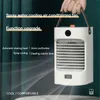 Elektrische ventilatoren draagbare airconditioner thuisgebruik mini -koeler oplaadconditionering voor kantoor 3 versnelling snelheid koelventilator luchtbevochtiger T220907