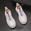 Italy Classic Business Wedding Dress Party Shoes Fashion Breathable White Casual Sneakers Lightweight Round Toe Air Cushion Business Driving Walking Loafers J152