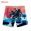 Shorts pour hommes Nouveau Kraken Octopus 3D Impression Mode Femmes Survêtements Plus Taille S-7XL Harajuku