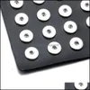 Other Black Acrylic 18Mm 12Mm Snap Button Display For 40Pcs Snaps Storage Jewelry Soft Displays Holder Drop Delivery 2021 Dhseller2010 Dhgop