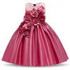 Robes de fille d'été bébé fille fille robe enfants vêtements enfants élégant anniversaire princesse de mariage costume de danse 3 à 10 ans vestidos 220908