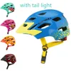 Ультрасорный детский велосипедный шлем для детей спортивной безопасности велосипедный шлем с задними фонарями для детских велосипедных шлемов 50-57CM211V