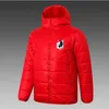 Minnesota United FC Herren Down Hoodie Jacke Winter Freizeitmantel Full Reißverschluss Sport im Freien warme Sweatshirt Logo Custom