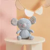 2022 reknited 20cm Animal Plush Doll Super Super Soft Cartoon محشو الديناصورات الفيل خنزير الأرنب أطفال ديكور المنزل 85