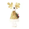 Inne imprezy imprezowe zaopatrzenia świąteczne Plush Angel Girl Dolls Xmas Tree Ornament Natal Noel Deco Dekoracje świąteczne na rok domowy 2023 Prezenty dla dzieci #50G 220908