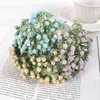 Finto verde floreale 25 pezzi Bouquet di fiori di plastica artificiale Frutta fortunata Decorazioni per la casa Decorazione di nozze Decoratore per feste di Natale Fai da te Berry J220906