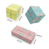 Feestvoorkeur Infinity Cubes Fidget Blokken speelgoed voor gunsten Cube klaslokaal prijzen paasmand goodie tas stuffers verjaardag va bdesybag amquf