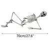 Decoração de festa 70170 cm Squeleto de Halloween Prop Human Size Skull Skull Life Body Body Model Decorhalloween Decoração de festa para casa #T2G 220908