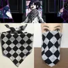 Rifornimenti per feste Anime Danganronpa V3 Ouma Kokichi Square Scarf Wrap Accessori per costumi cosplay 55x55cm Rari fatti a mano