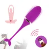 Nxy Vibratori 10 Velocità Tadpole Pussy Balls Sextoy per Donne Silicone Kegel Wireless Telecomando Geisha Vaginale Stringere Esercizio 220829