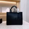 MARC The Tote Bag Designer منقوشات النقش أكياس نساء الجلود الجلدية جميع المتسوق في المباراة حقائب اليد الكتف عالية الجودة 220809