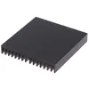Datorkylningar 1st 60 10mm svart aluminium Radiator Moderbräda Chip kylfläns