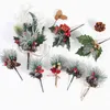 Faux Floral Verdure 1 Pcs Arbre De Noël Artificiel Arbre De Noël Accueil Hôtel Centre Commercial Pour La Fête De Noël Bricolage Décoration À La Main Accessoires J220906