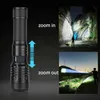 High Powerful XHP120 Led Flashlight Super Bright Zoomable Tactical Flashlight 18650 Or 26650 Battery Usb Rechargeable Flashlight J220713