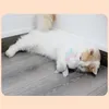 Zabawki kota zwiastun różdżka interaktywne patyki z dzwonkami z pióra dla kociaka, który gra zabawę