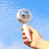 Electric Fans Portable Handheld Fan Skin Cooling 2000mAh Battery USB Rechargeable Mini Hand Fan Semiconductor Refrigeration Air Cooler Outdoor T220907