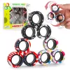 Dekompresja Pierścienie magnetyczne Fidget Idea ADHD Lęk Zabawki ADT Spinner dla ulg palec palec 8 9 10 11 12 13add Yea Bdebaby 98555746