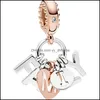 Zilver Authentiek Real 925 Sterling Sier Pandora Perfect Family Charms Europese kralen Fit armband 915 Q2 Drop Delivery 2021 J YYDHHOME DHJCH