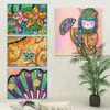 5D DIY Home Arts Decor Speciale Diamant Cartoon Vlinder Olifant Rijn Stenen Borduurpakket Mozaïek Decoratief Schilderen